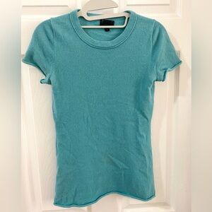 J. Crew Collection Italian cashmere short sleeve sweater XS